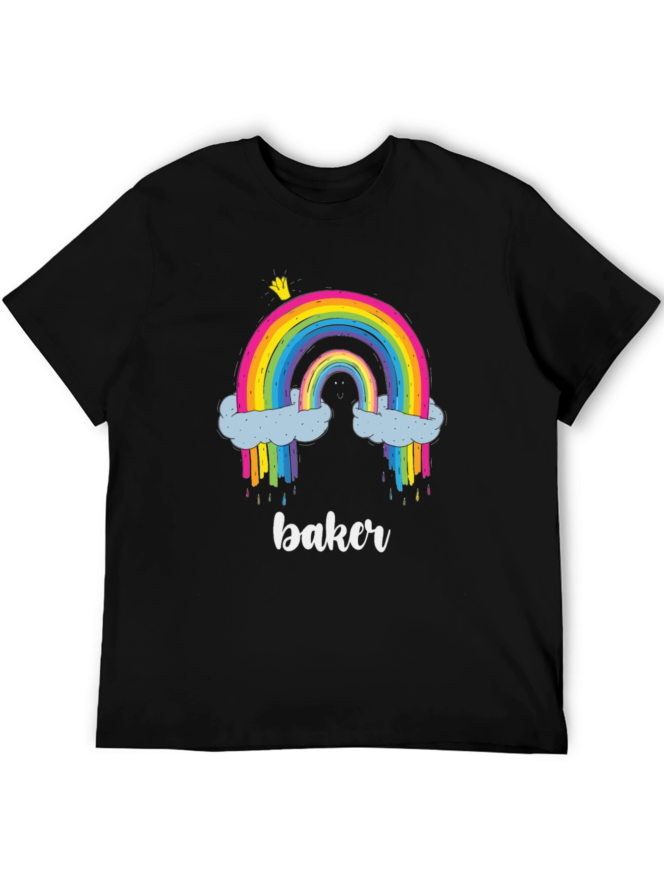 Rainbow Baker T-Shirt - Cute Graphic Tee