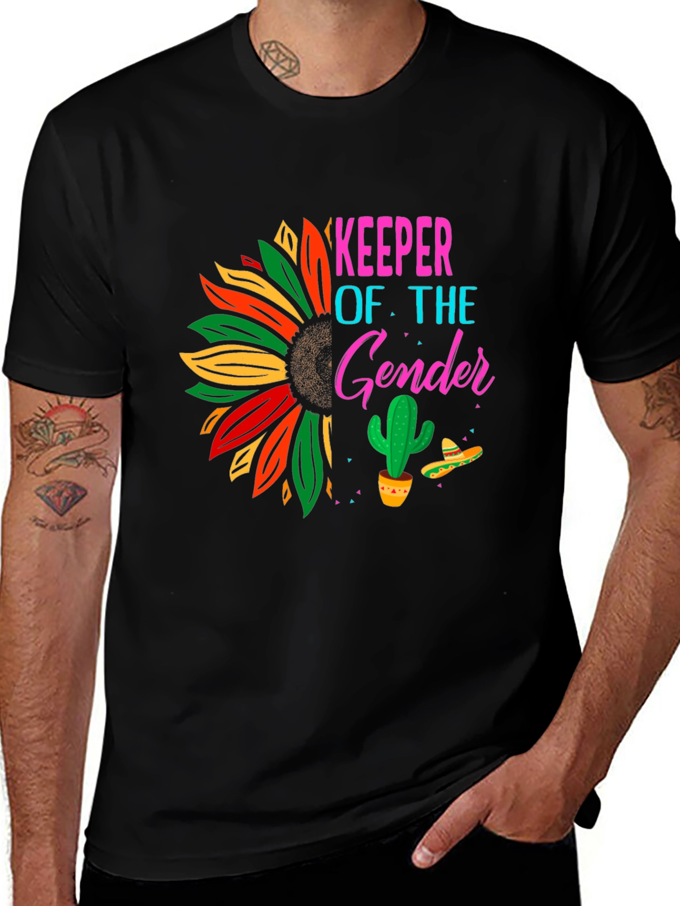 Gender Keeper Sunflower T-Shirt
