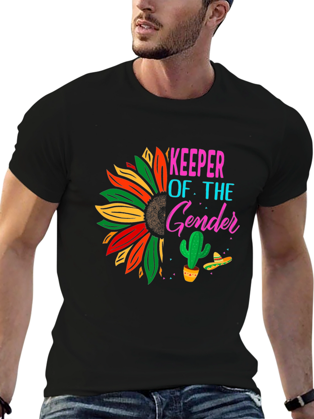 Gender Keeper Sunflower T-Shirt