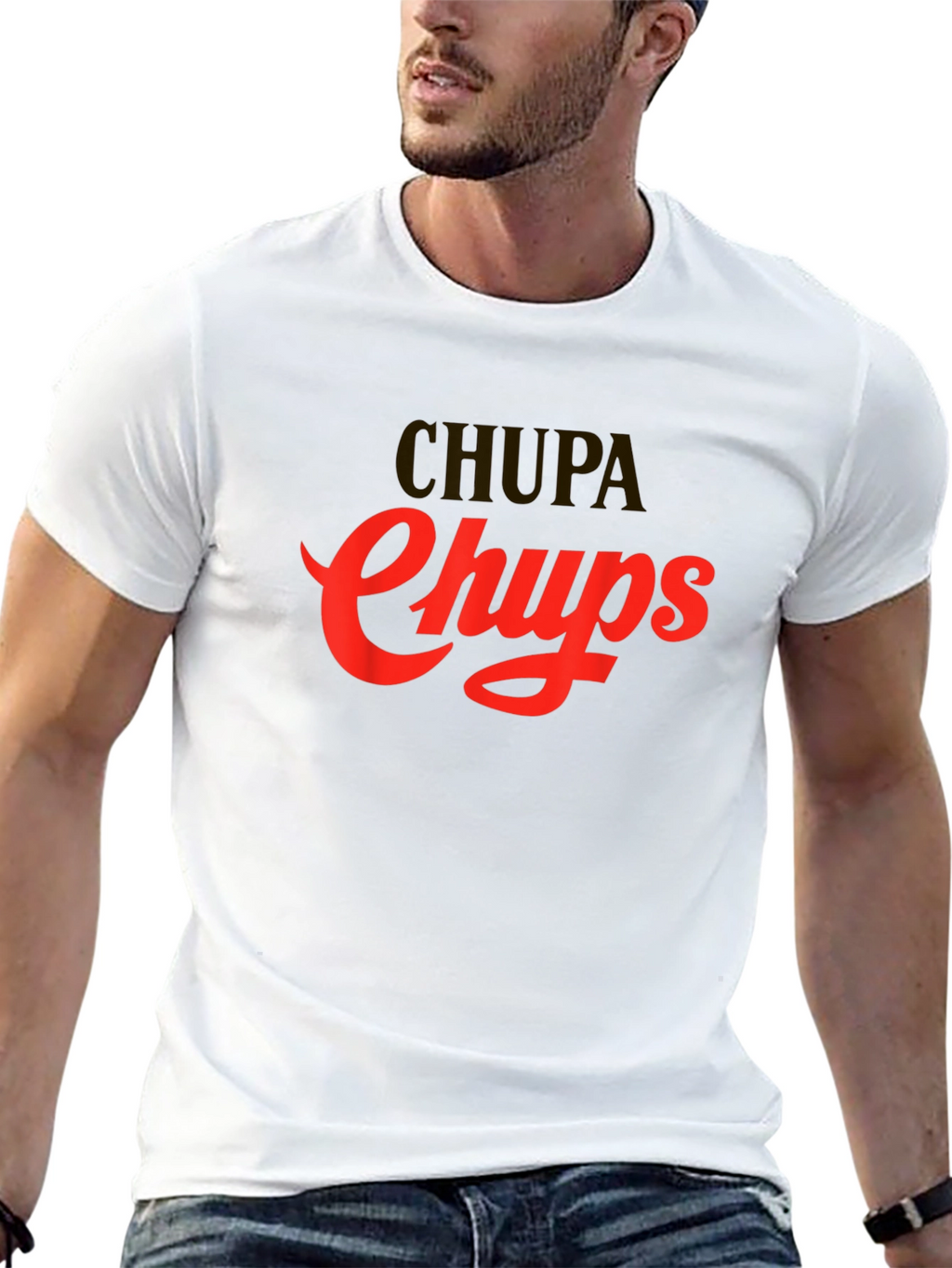 Chupa Chups Graphic T-Shirt - Black