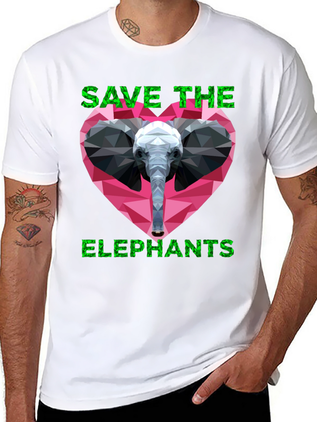 Save the Elephants Graphic Tee