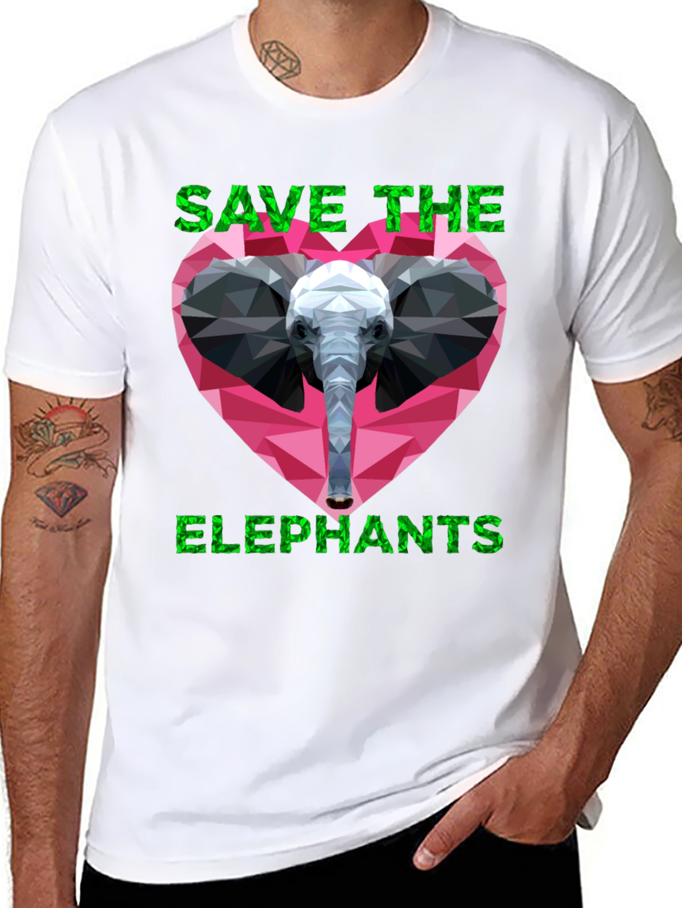 Save the Elephants Graphic Tee