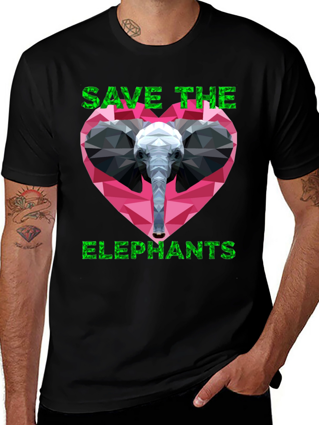 Save the Elephants Graphic Tee