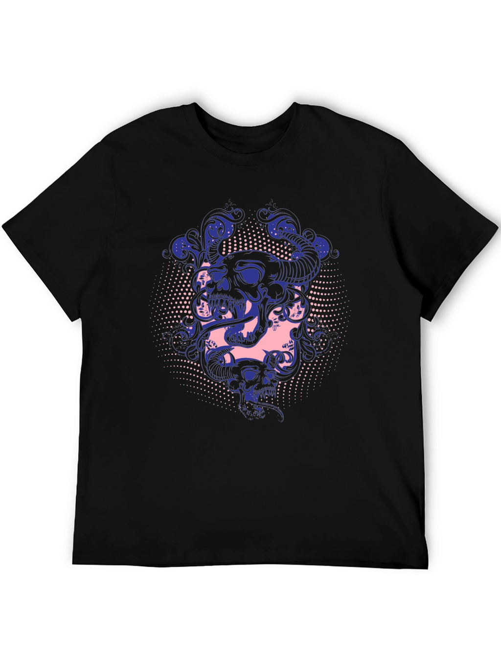 Skull & Snake Graphic Tee