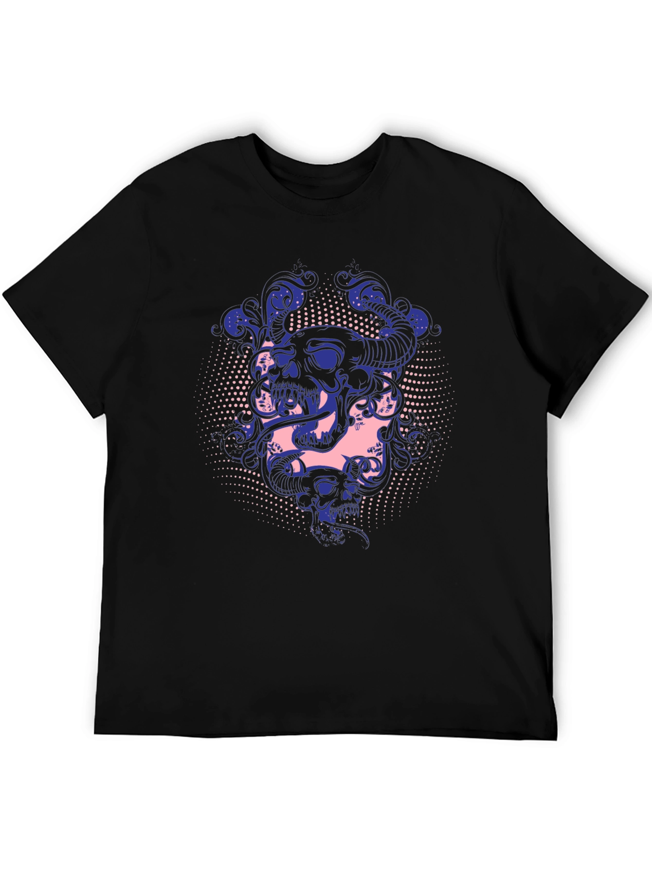 Skull & Snake Graphic Tee