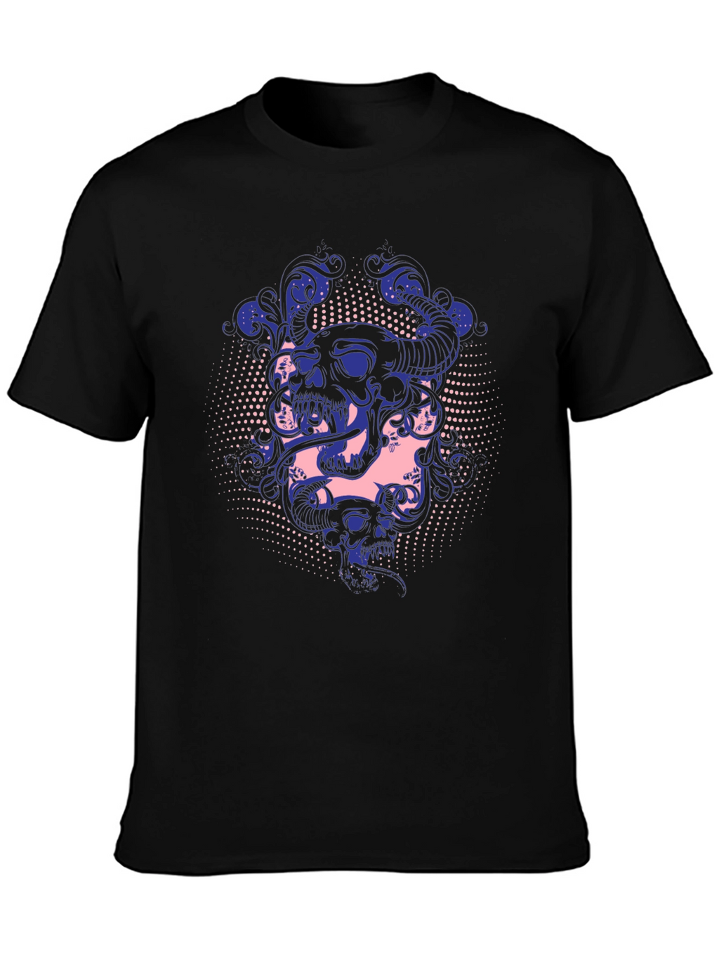 Skull & Snake Graphic Tee