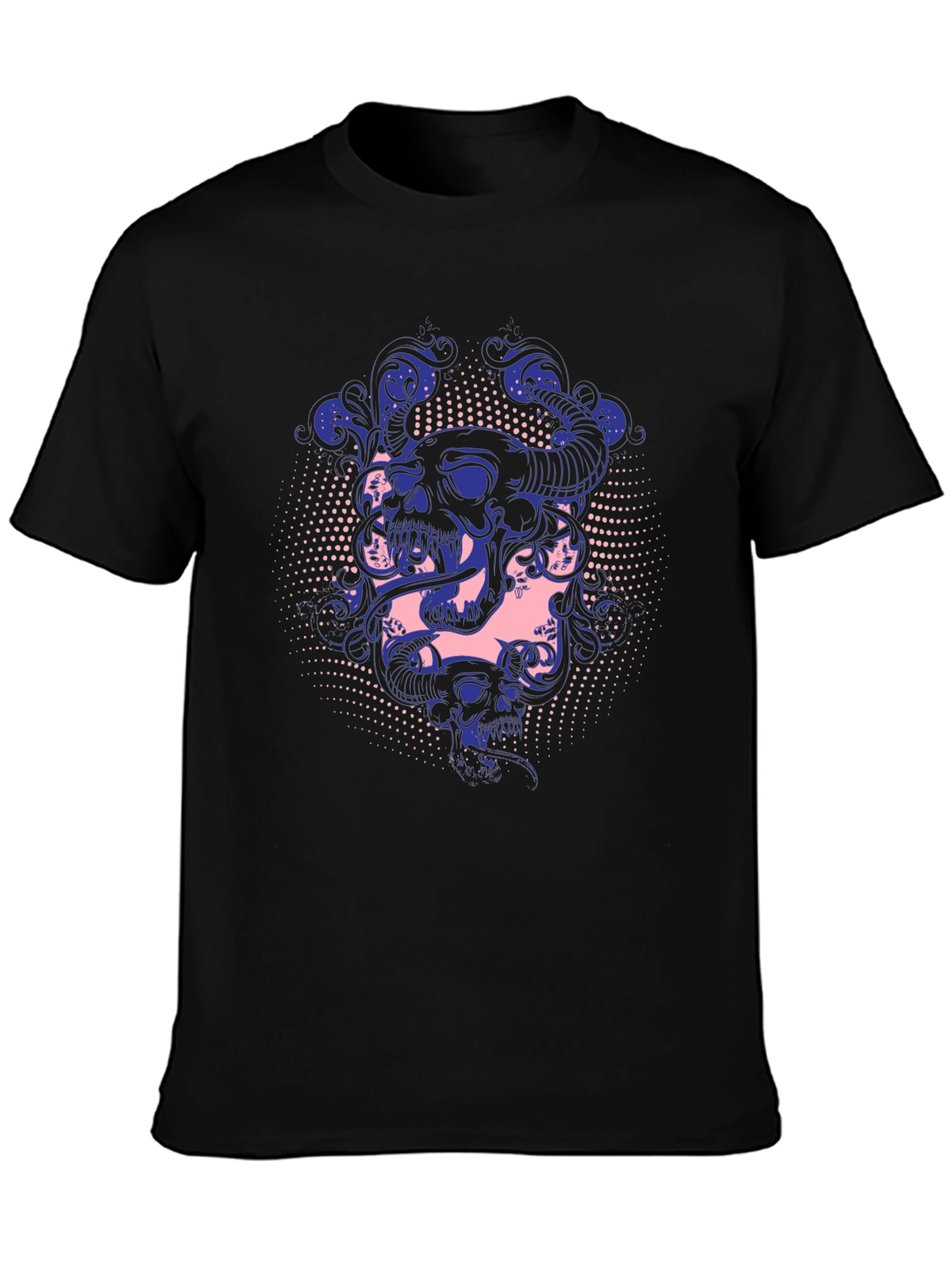 Skull & Snake Graphic Tee