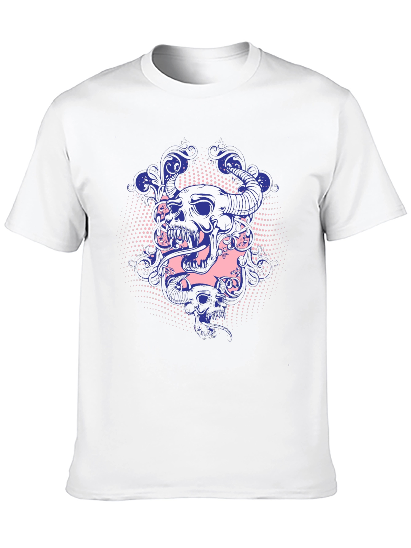 Skull & Snake Graphic Tee