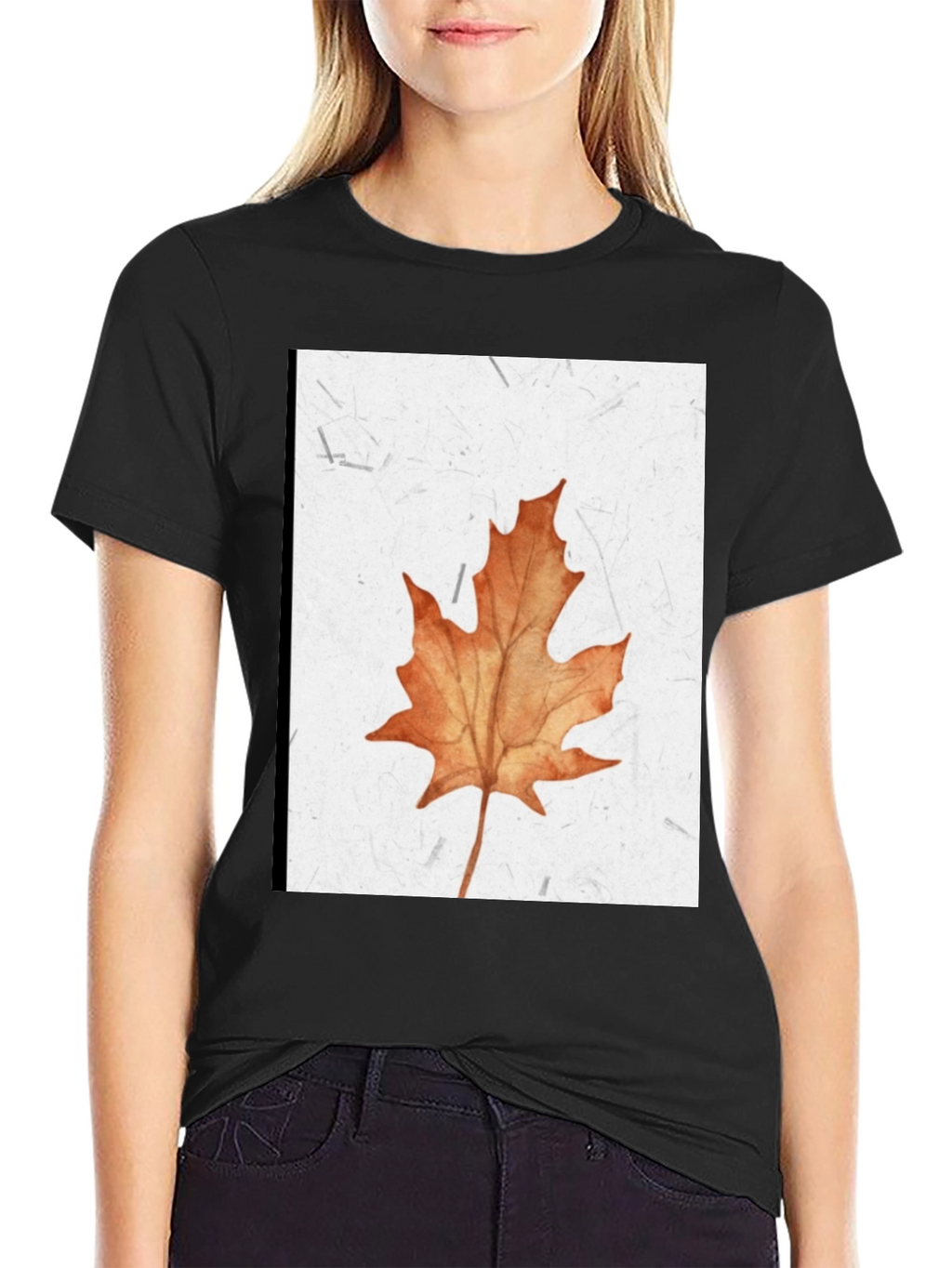 Autumn Leaf T-Shirt - Stylish Graphic Tee