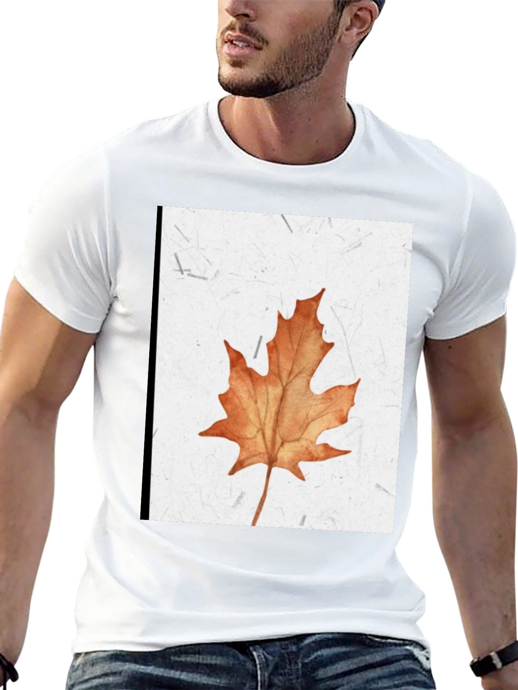 Autumn Leaf T-Shirt - Stylish Graphic Tee