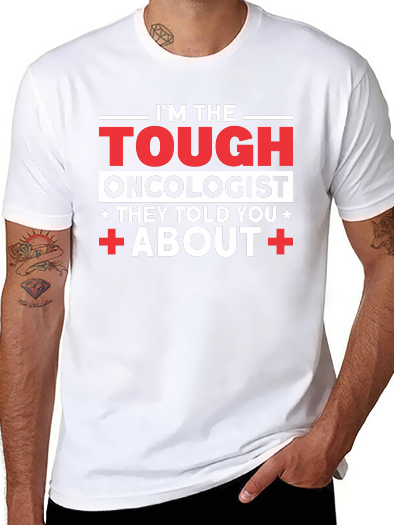 Tough Oncologist Graphic T-Shirt