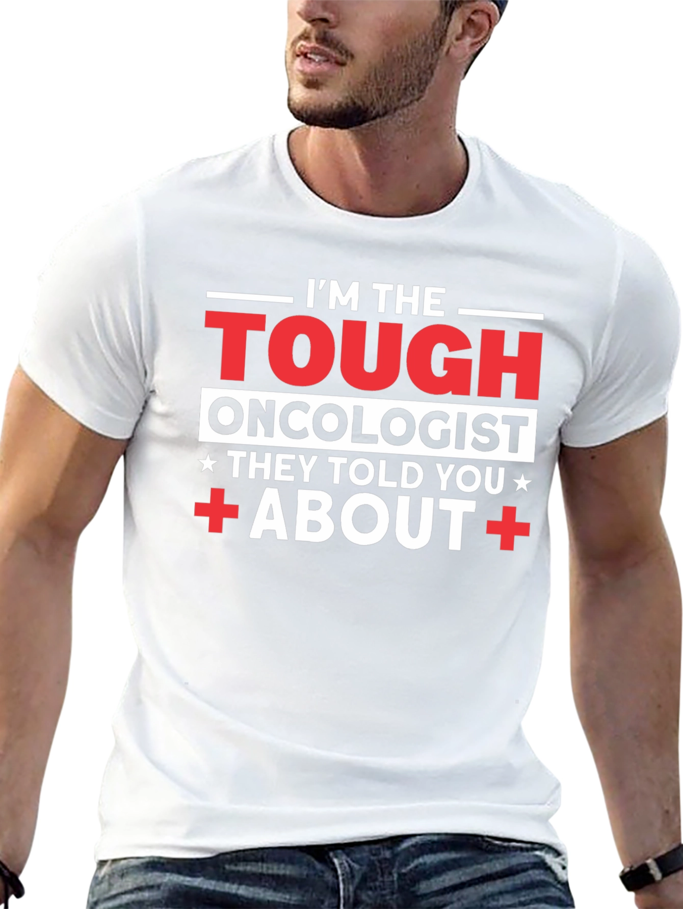 Tough Oncologist Graphic T-Shirt