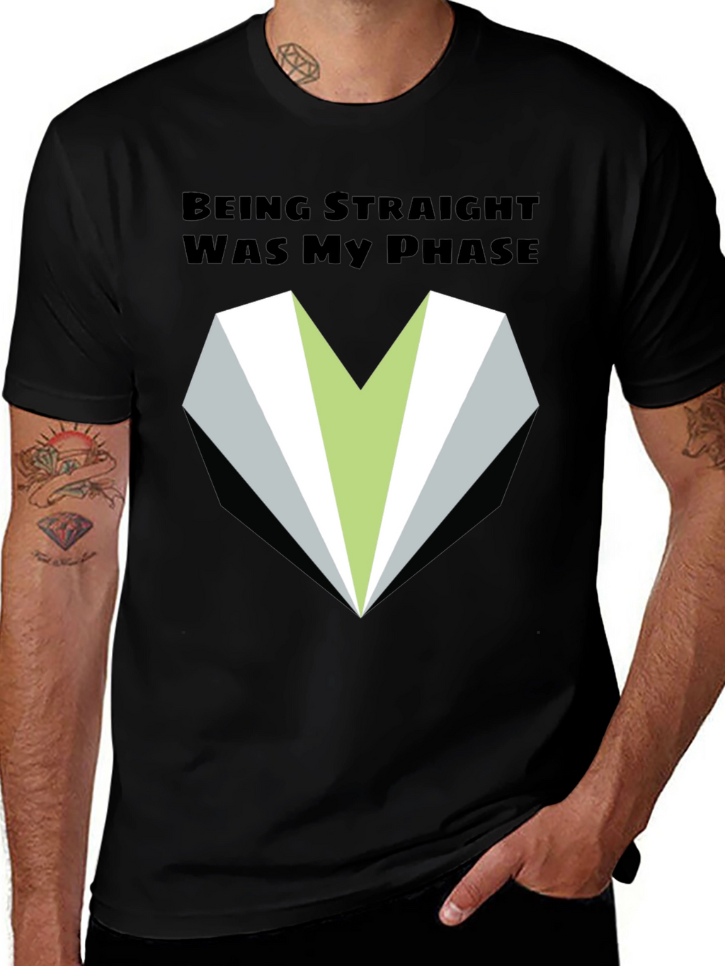 Being Straight Was My Phase Graphic Tee