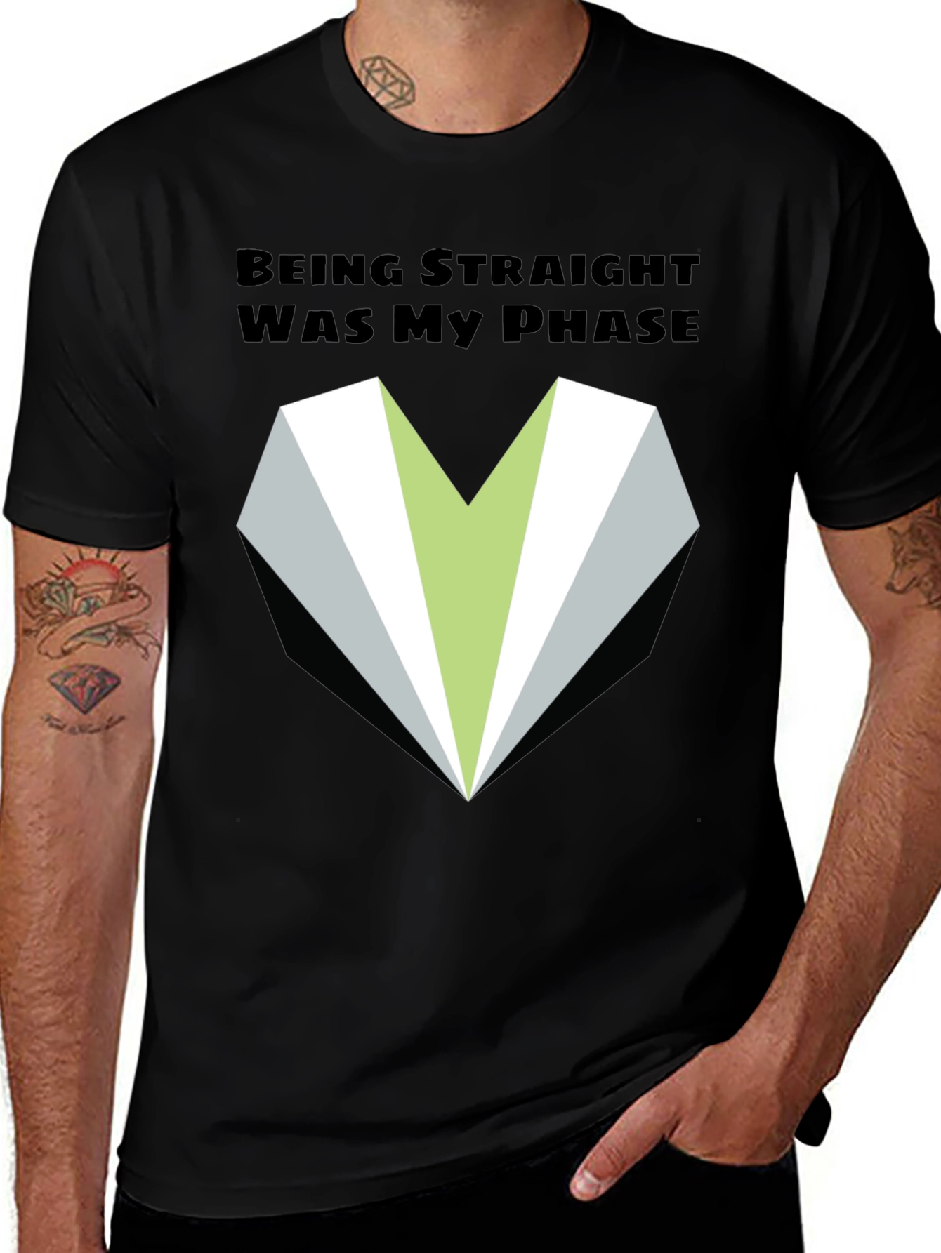 Being Straight Was My Phase Graphic Tee