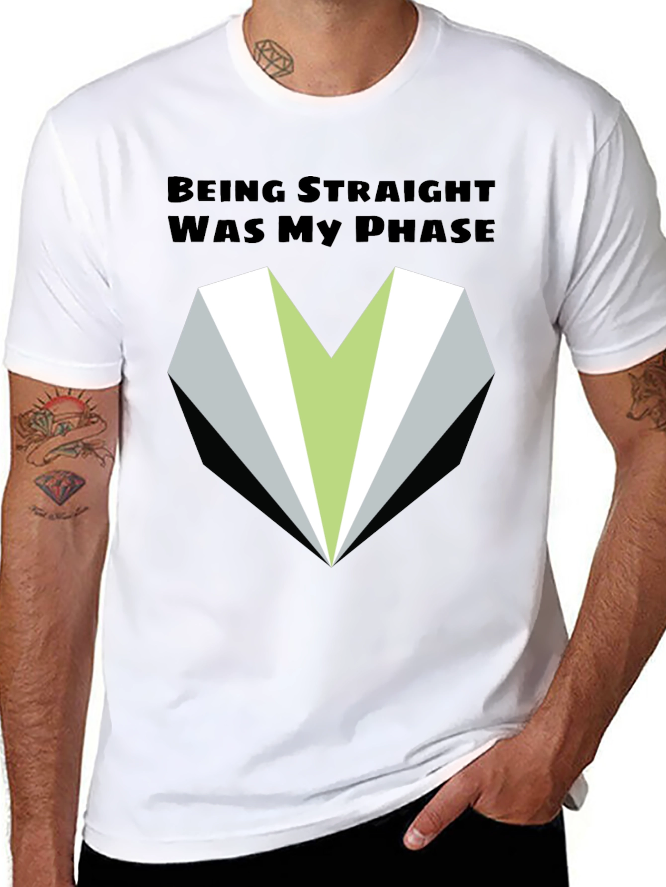 Being Straight Was My Phase Graphic Tee