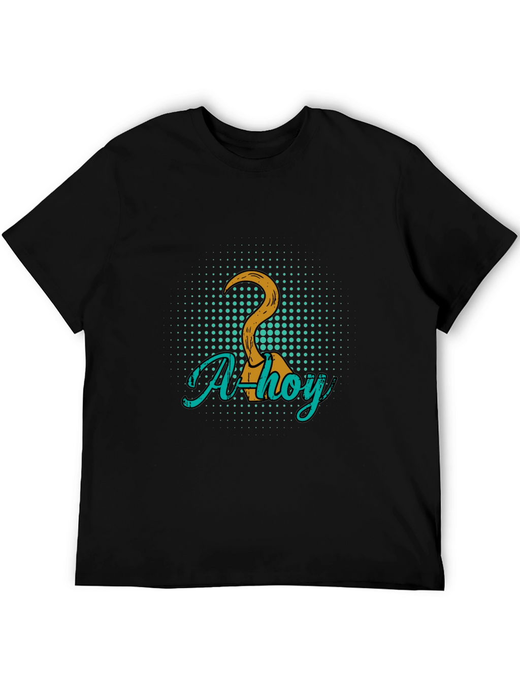 Ahoy Pirate Hook Graphic Tee