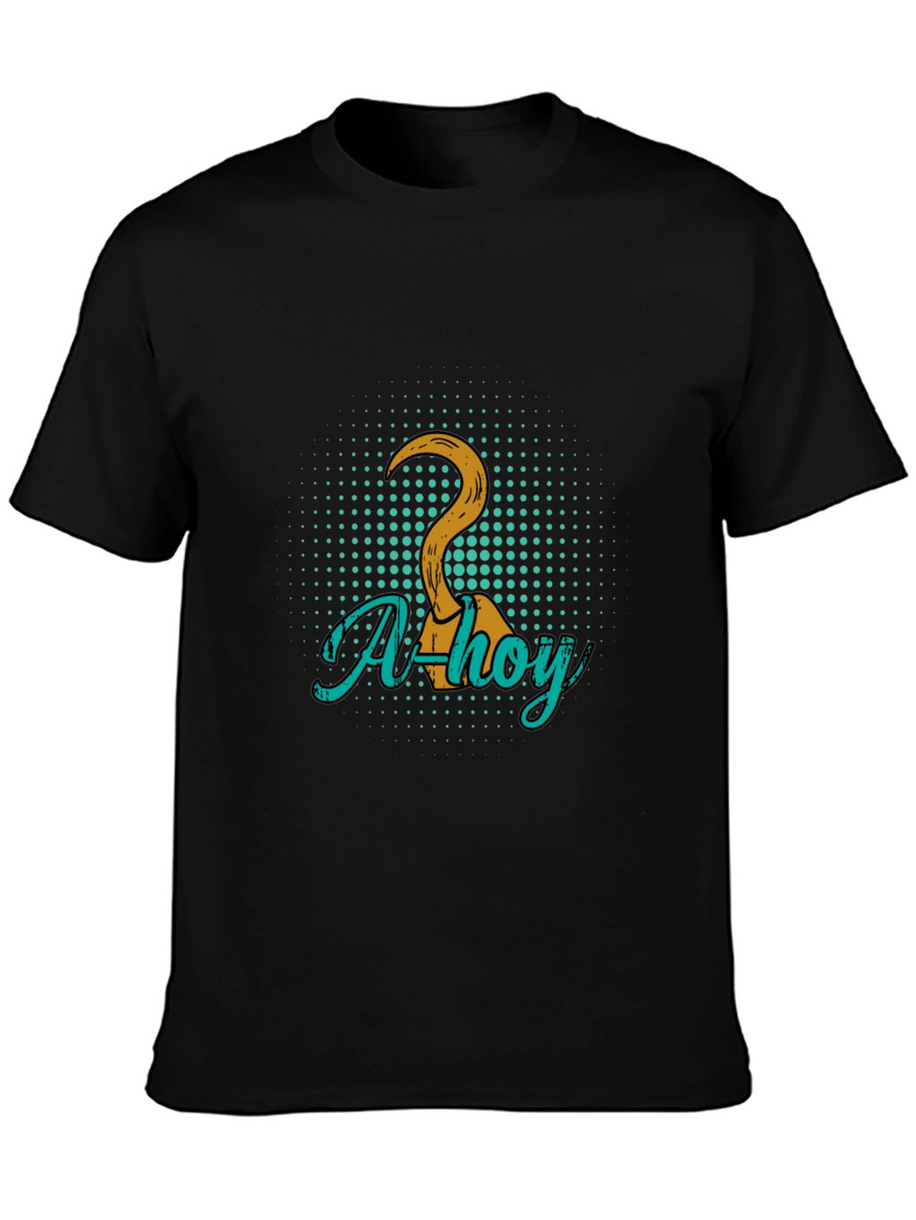 Ahoy Pirate Hook Graphic Tee