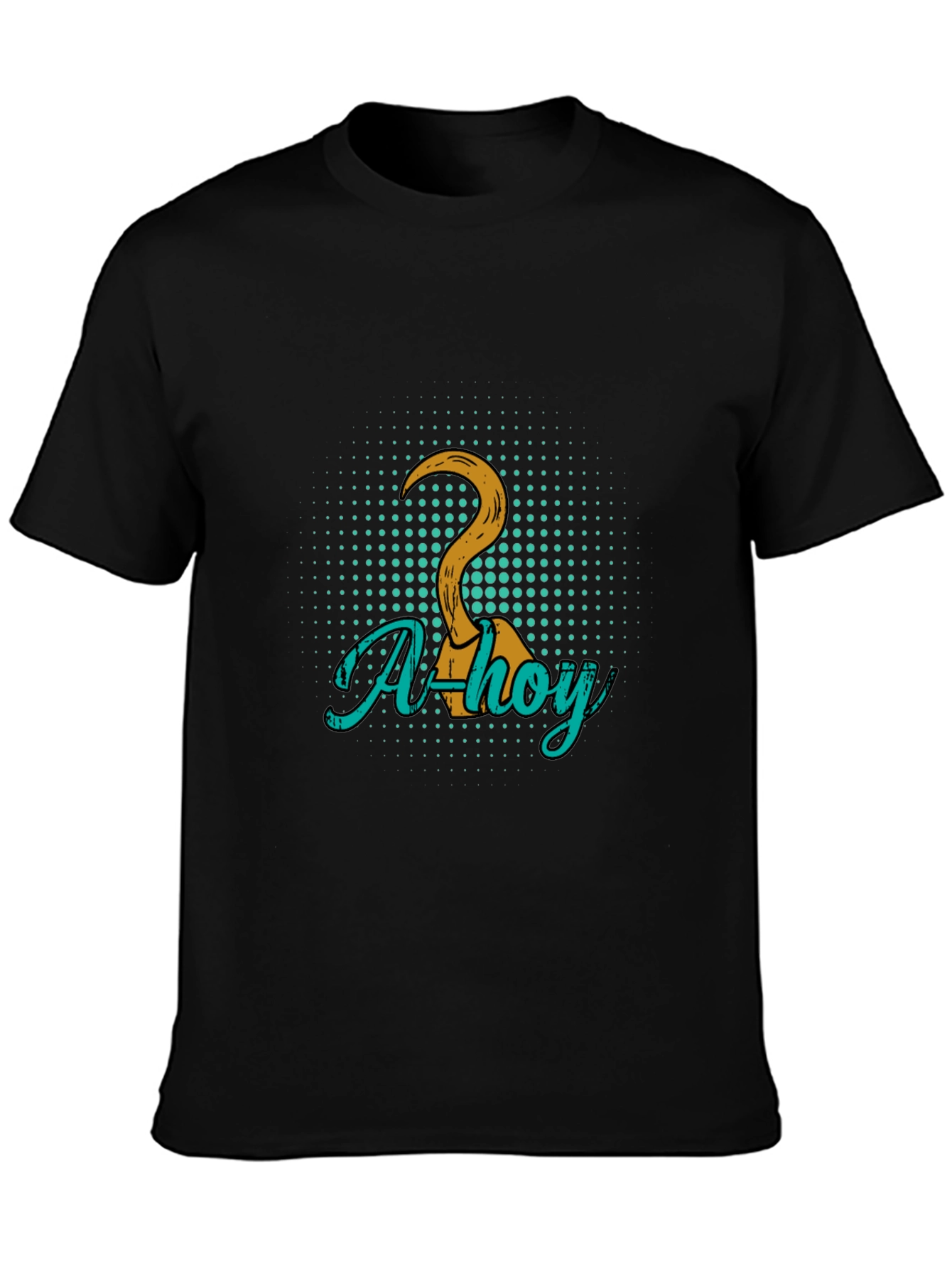 Ahoy Pirate Hook Graphic Tee