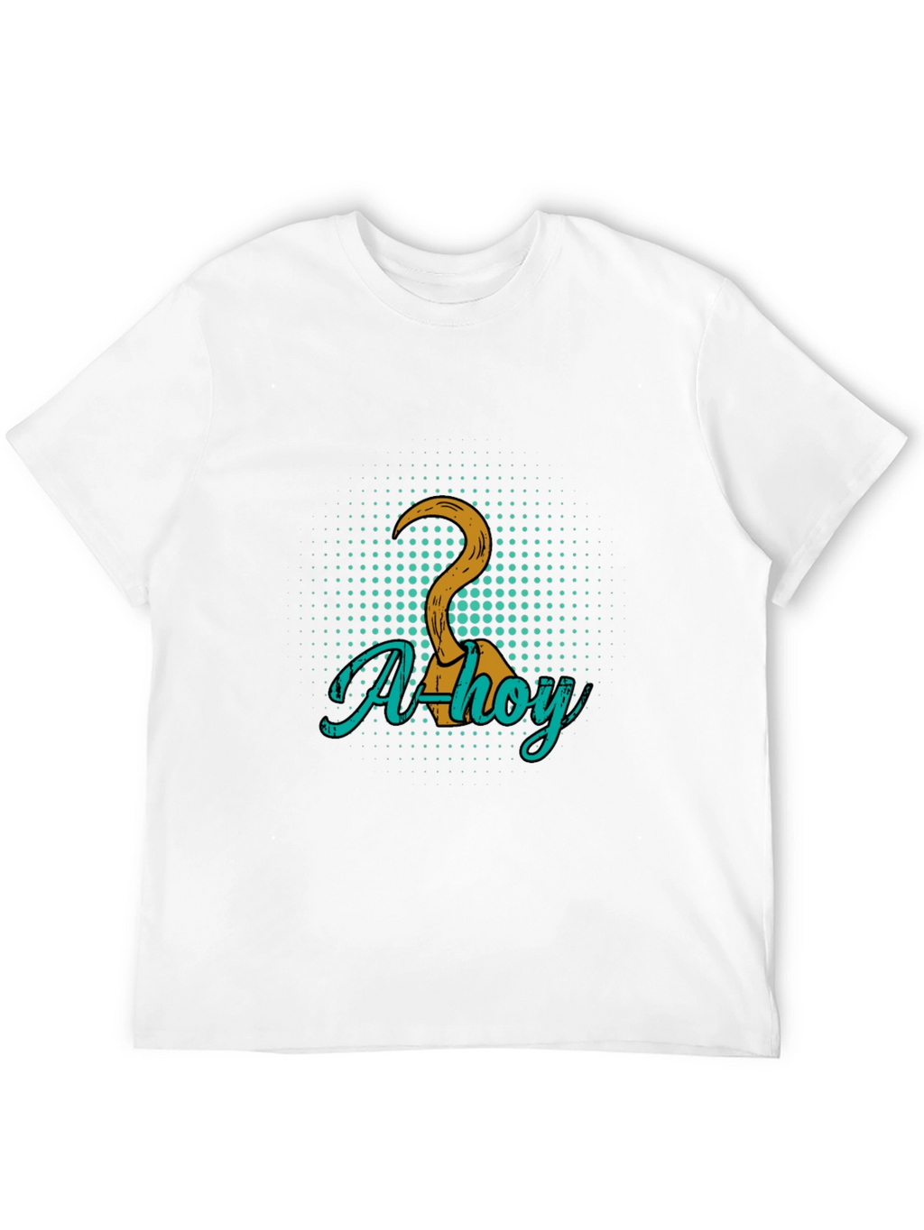 Ahoy Pirate Hook Graphic Tee