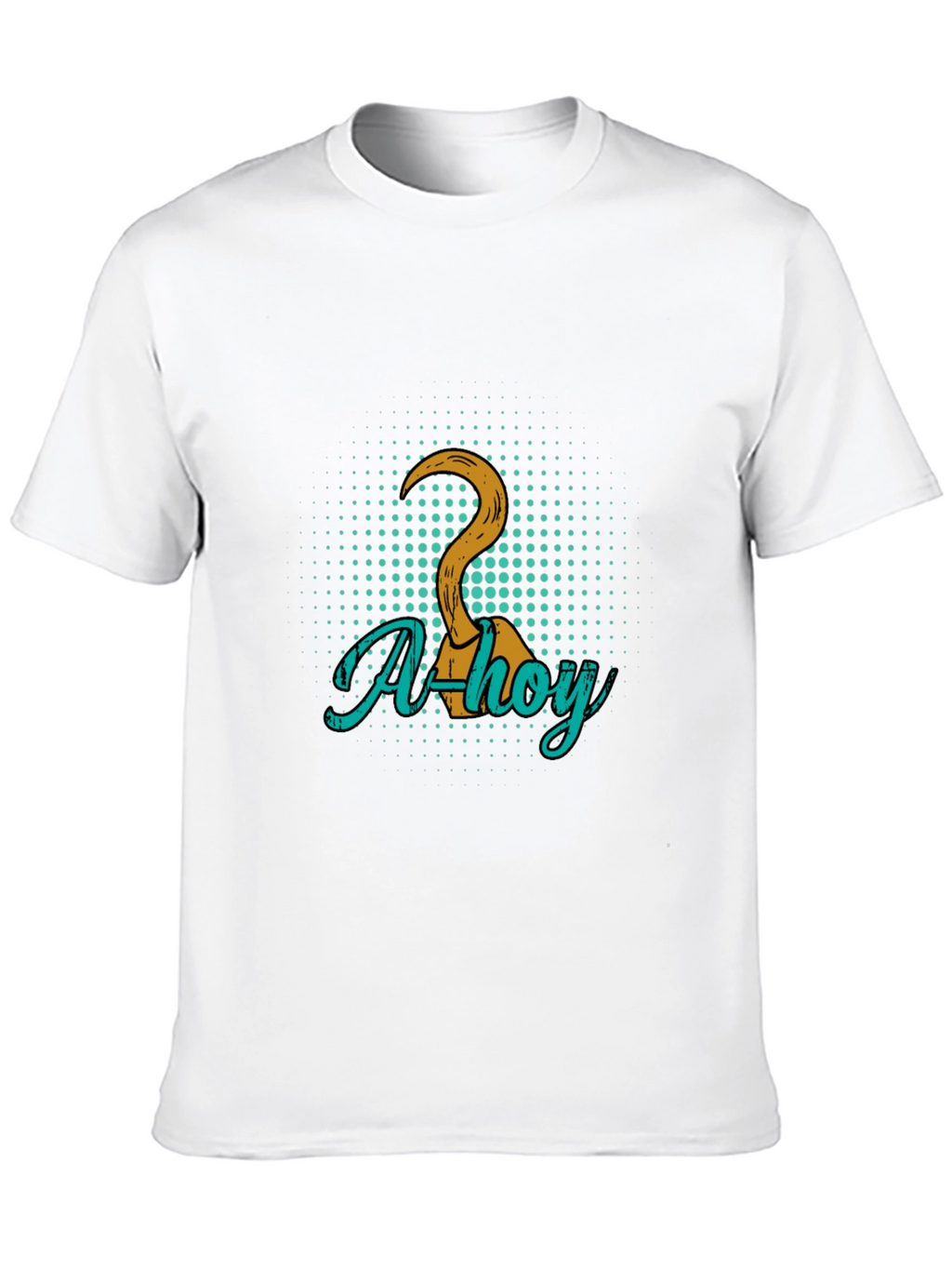 Ahoy Pirate Hook Graphic Tee