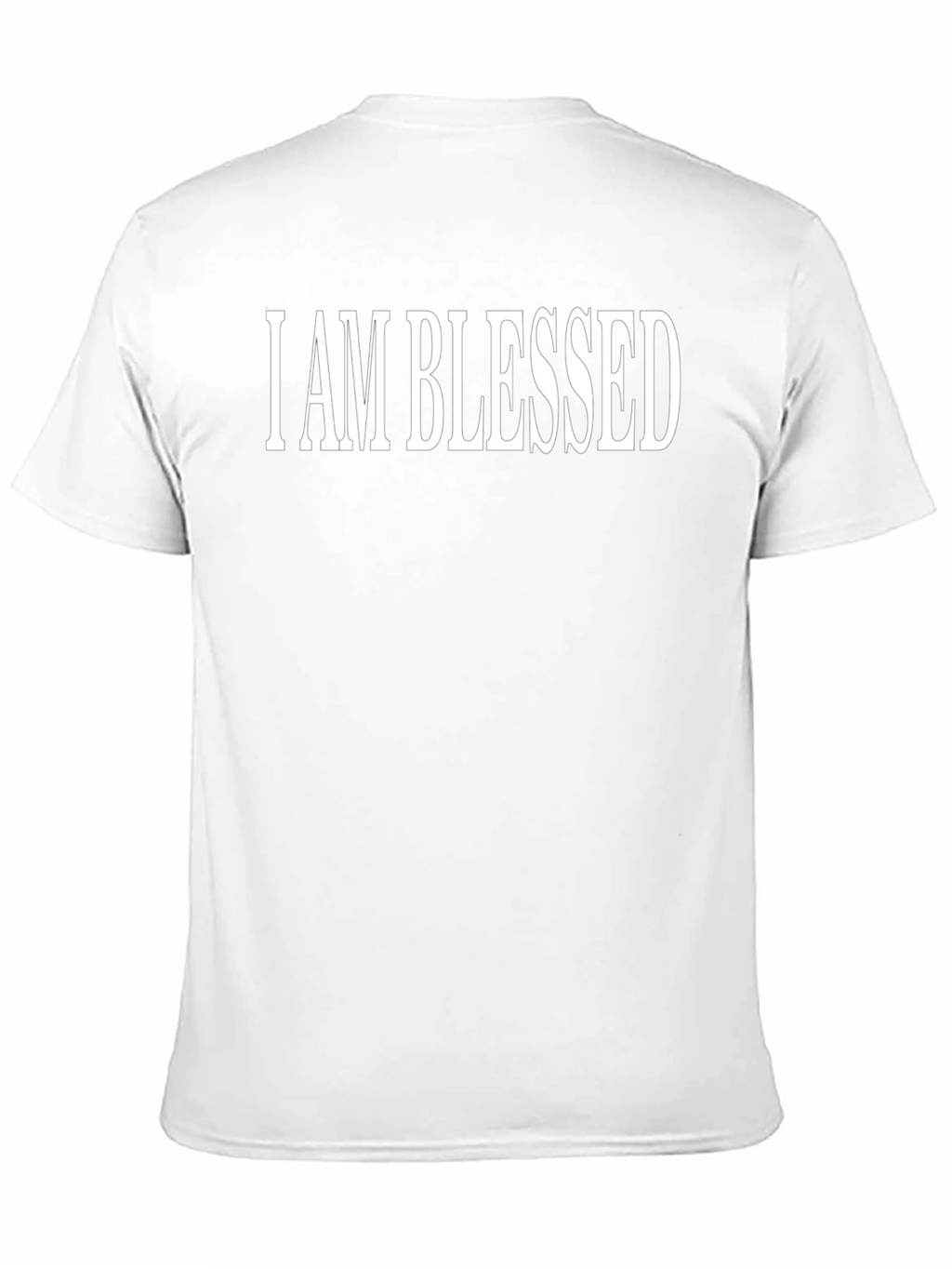 I AM BLESSED Graphic Tee - Black