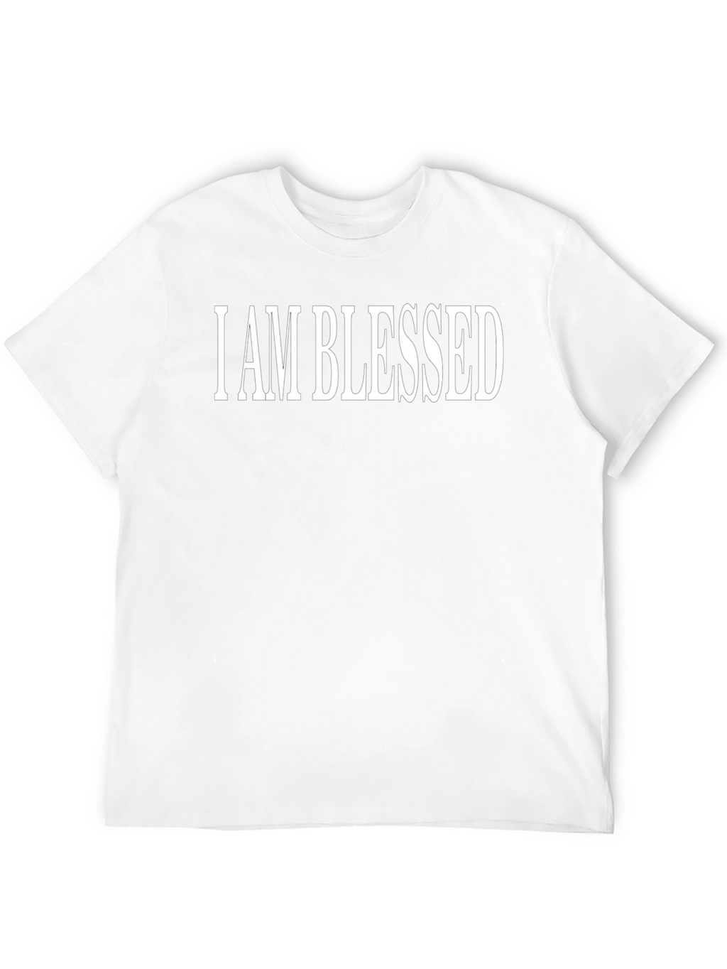 I AM BLESSED Graphic Tee - Black