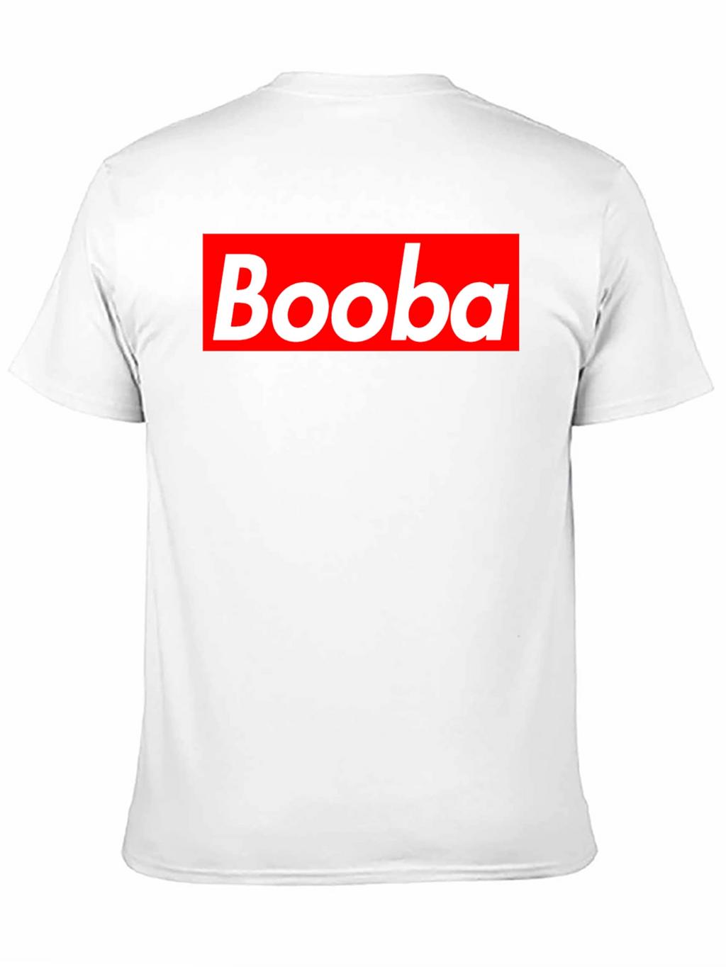 Booba Parody T-Shirt - Red Box Logo Design