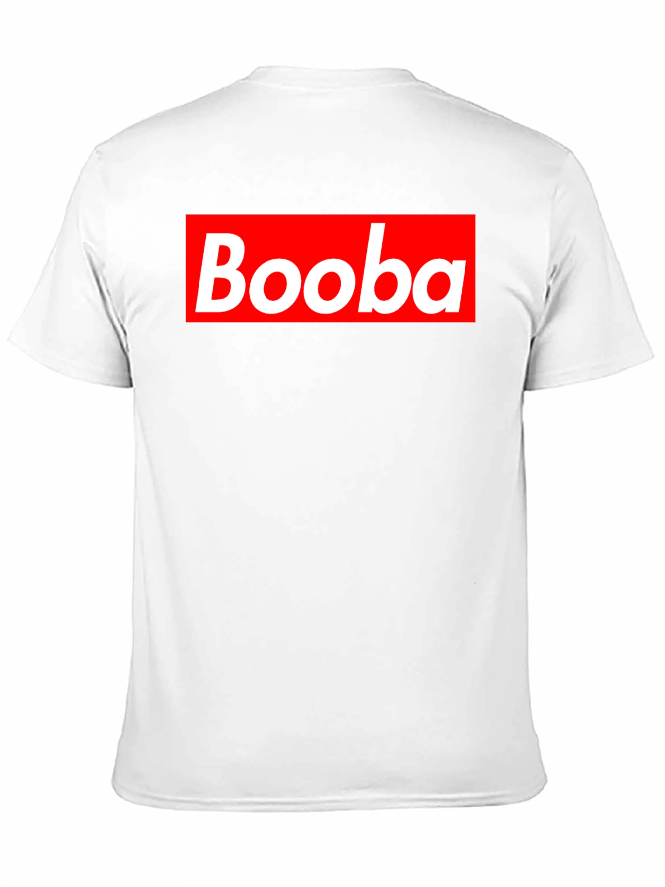 Booba Parody T-Shirt - Red Box Logo Design
