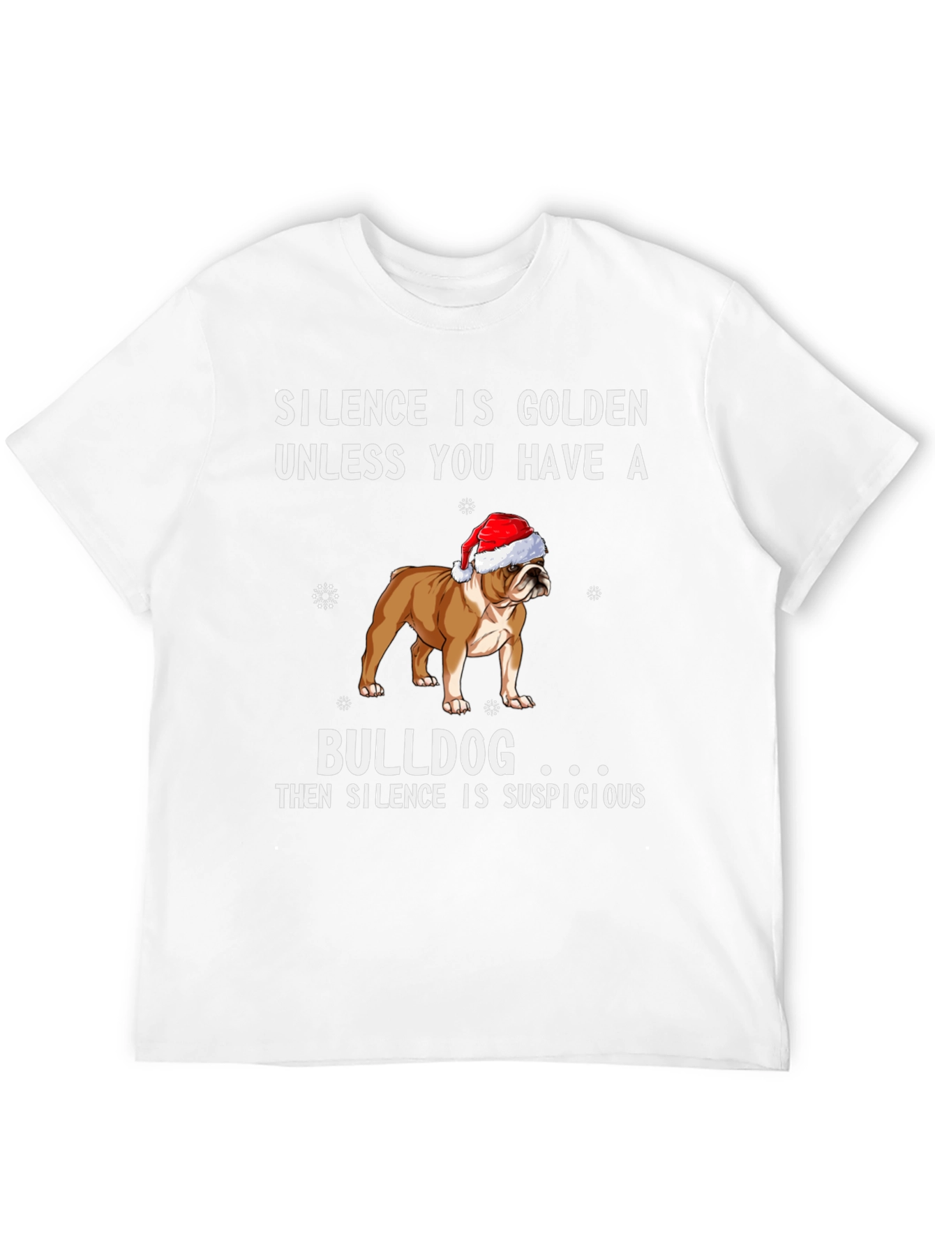 Bulldog Silence Suspicious T-Shirt