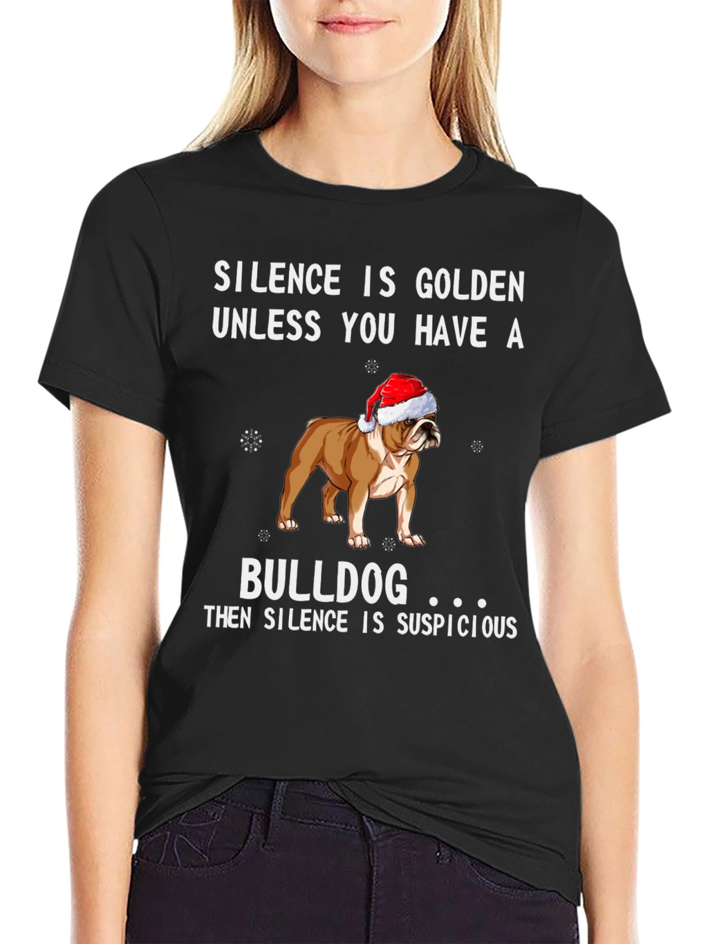 Bulldog Silence Suspicious T-Shirt