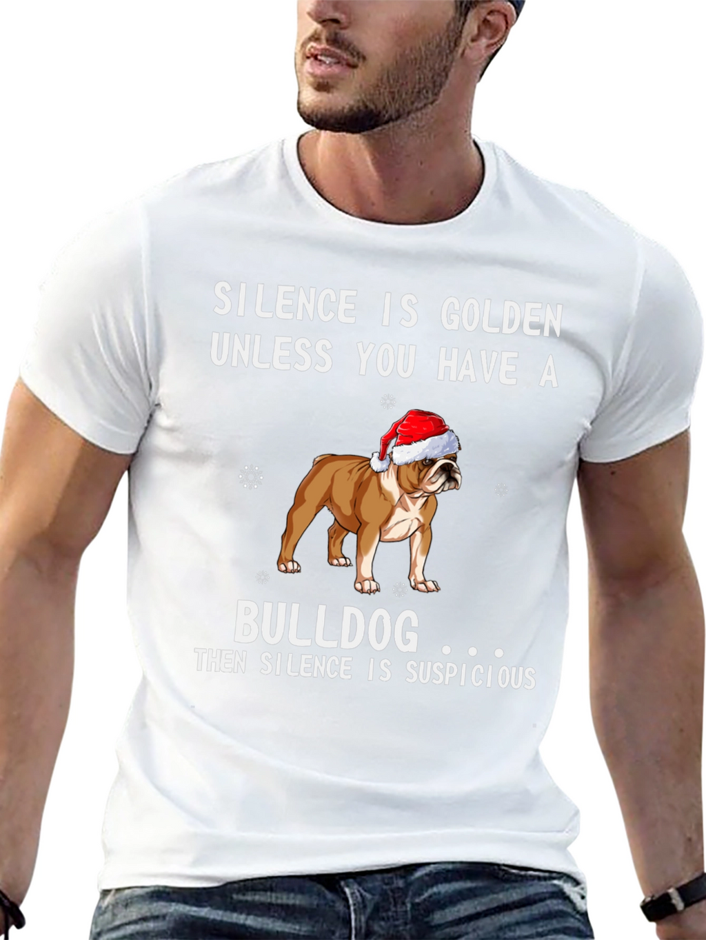 Bulldog Silence Suspicious T-Shirt