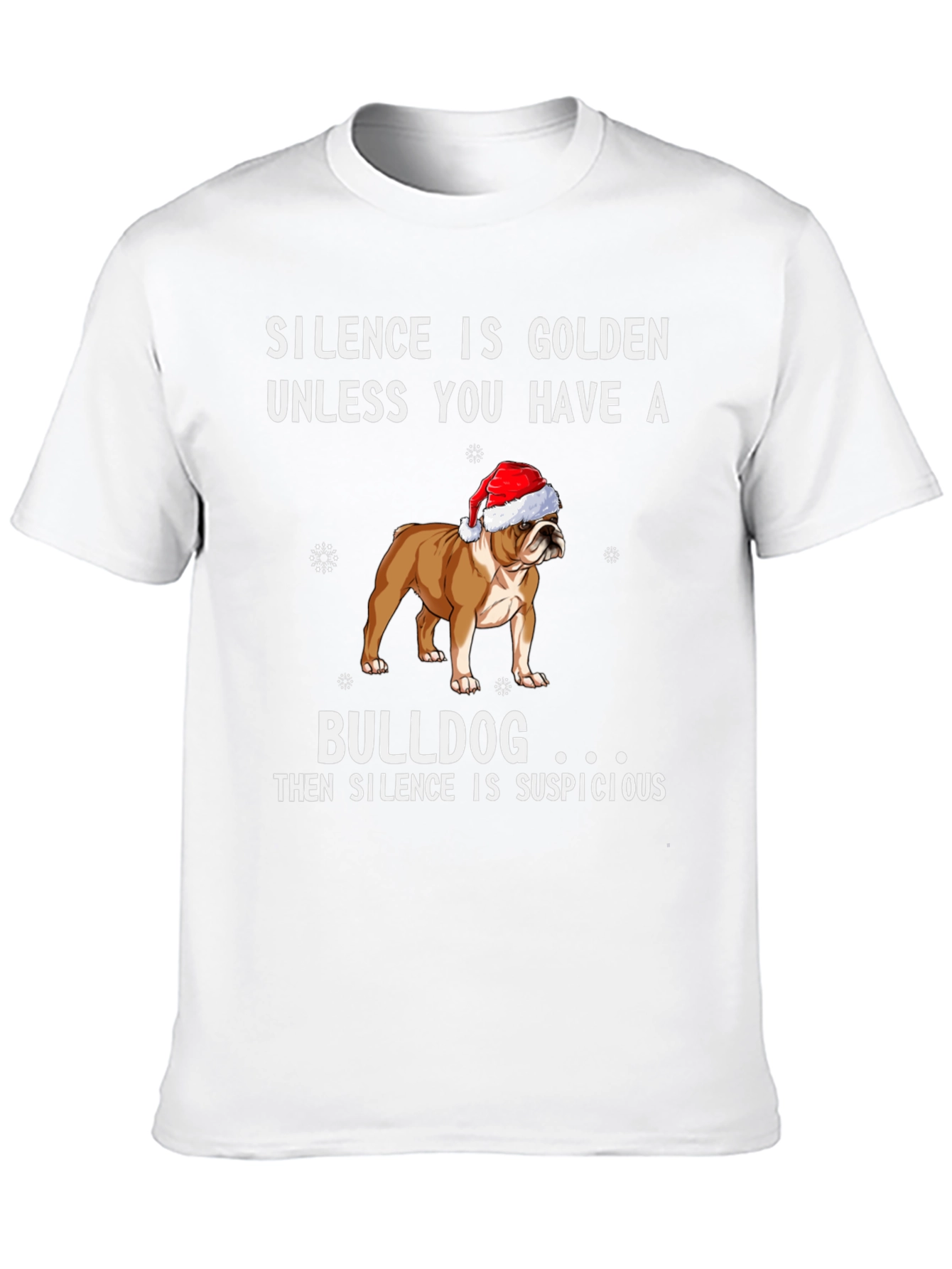 Bulldog Silence Suspicious T-Shirt