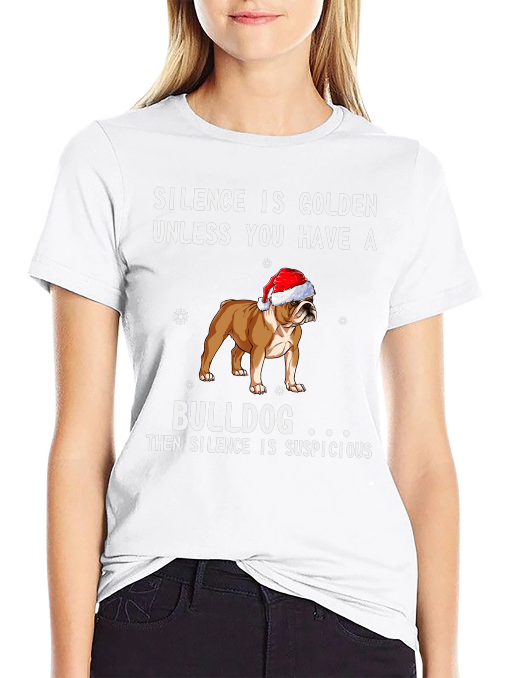 Bulldog Silence Suspicious T-Shirt