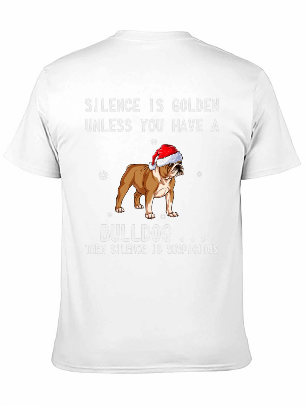 Bulldog Silence Suspicious T-Shirt