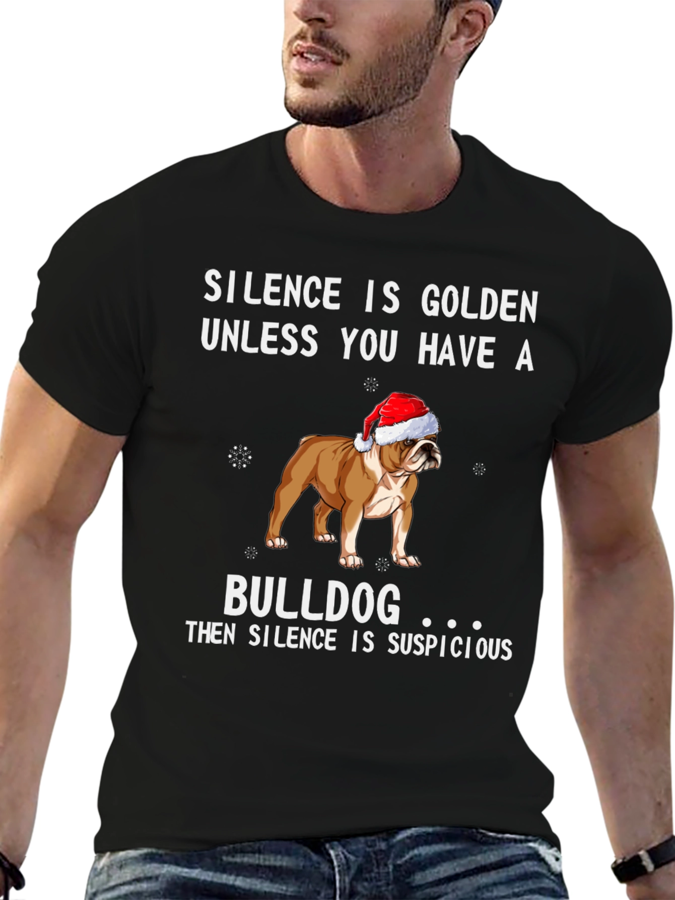 Bulldog Silence Suspicious T-Shirt