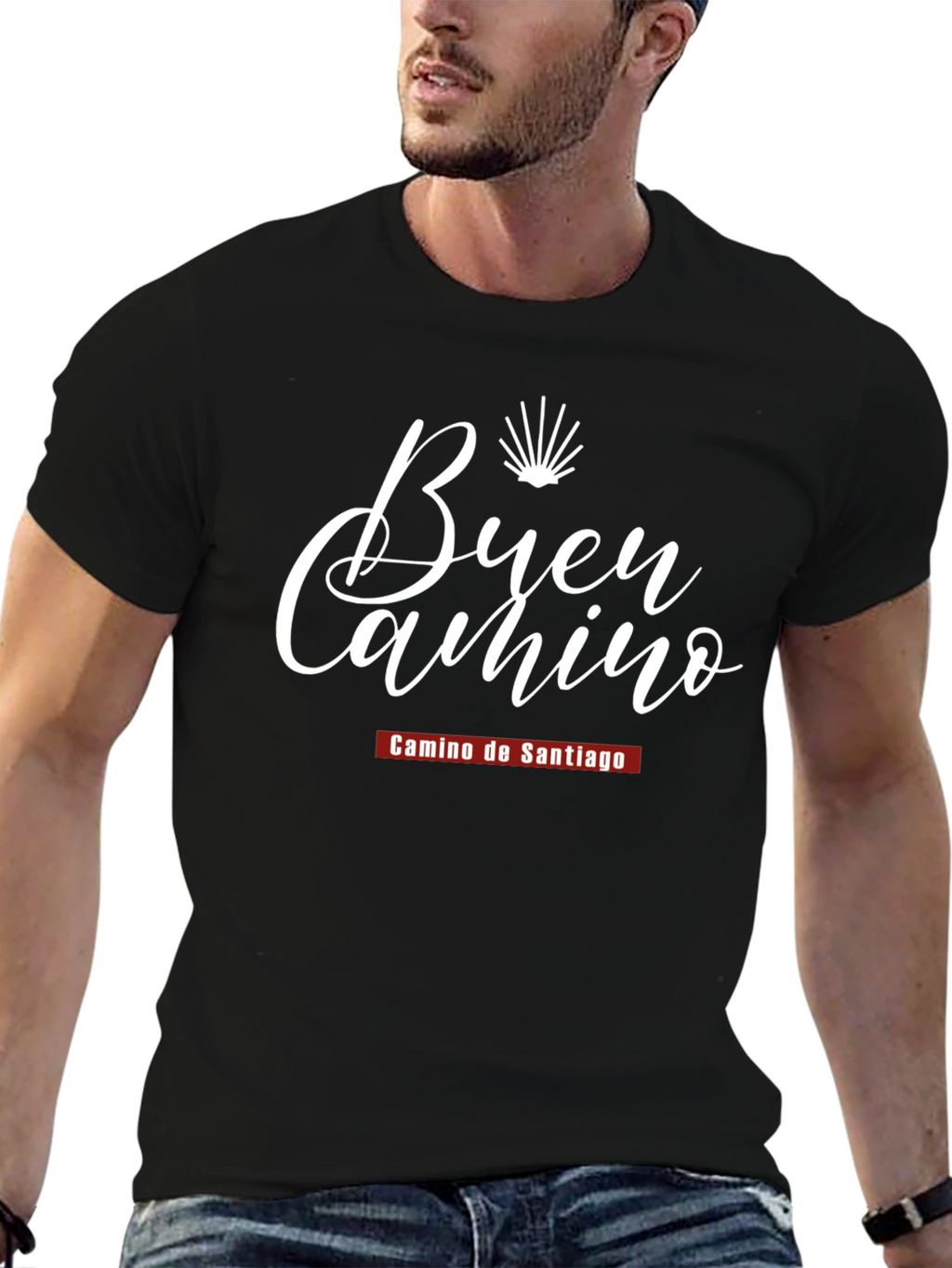 Buen Camino T-Shirt - Camino de Santiago Pilgrimage