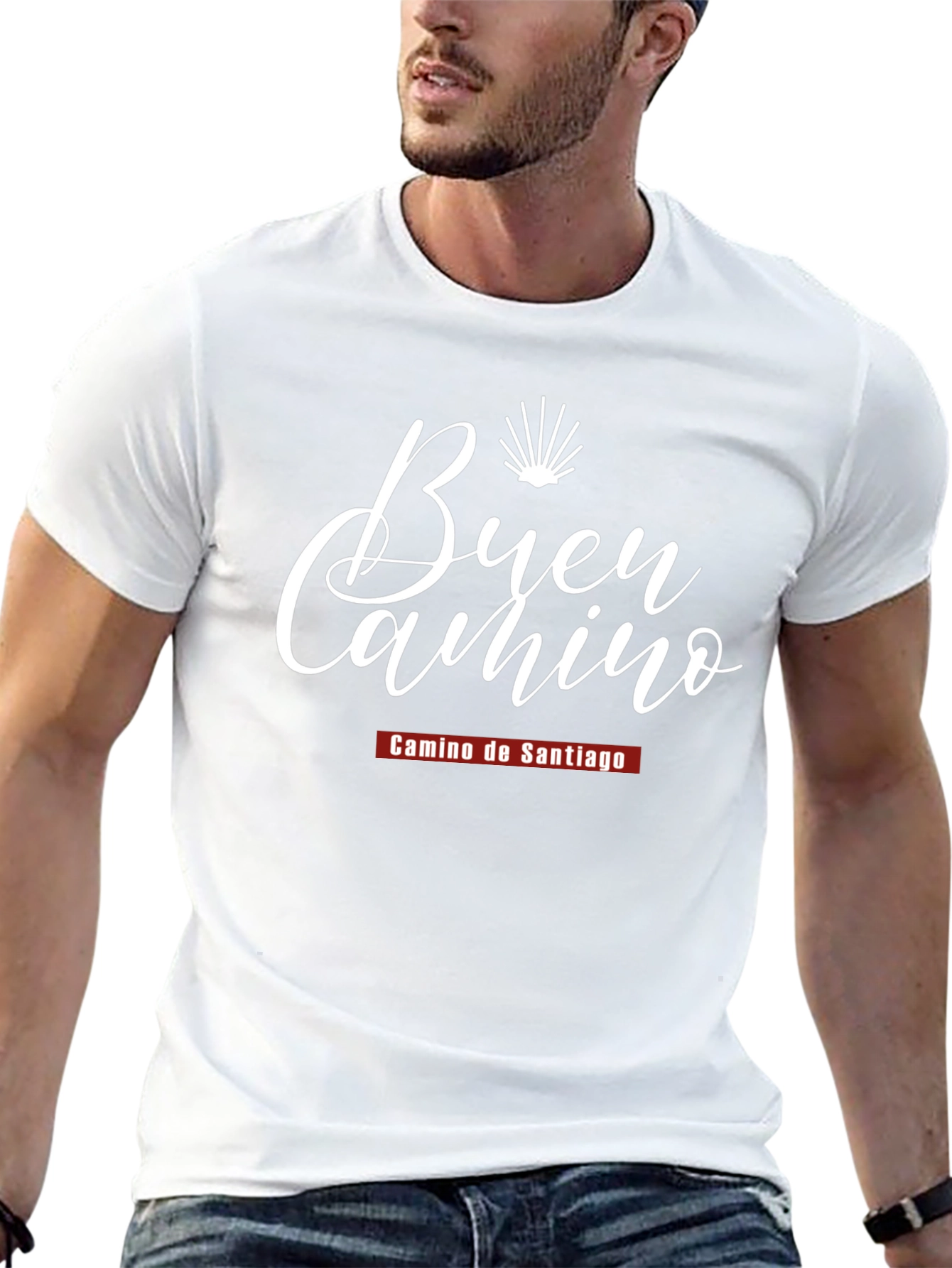 Buen Camino T-Shirt - Camino de Santiago Pilgrimage