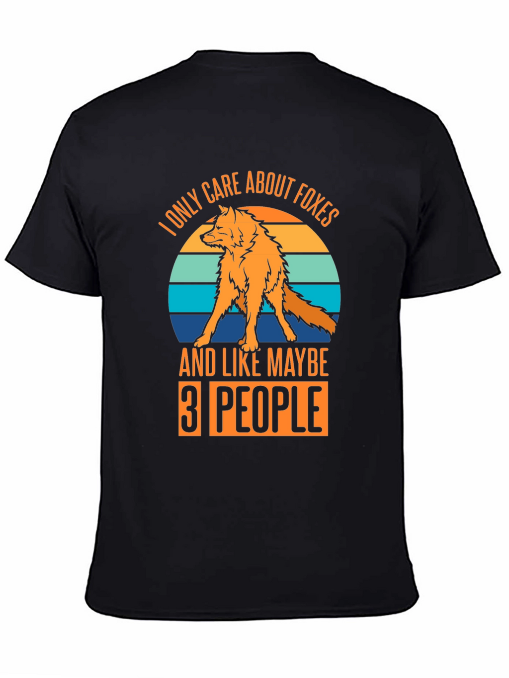 I Only Care About Foxes Graphic Tee