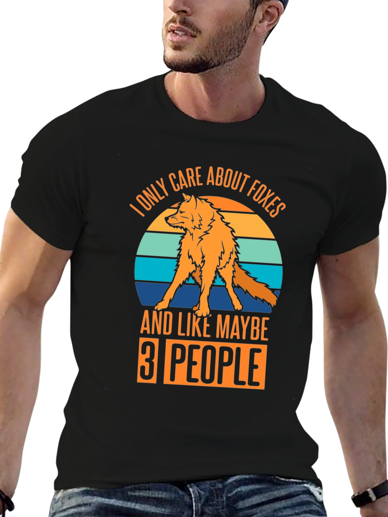 I Only Care About Foxes Graphic Tee