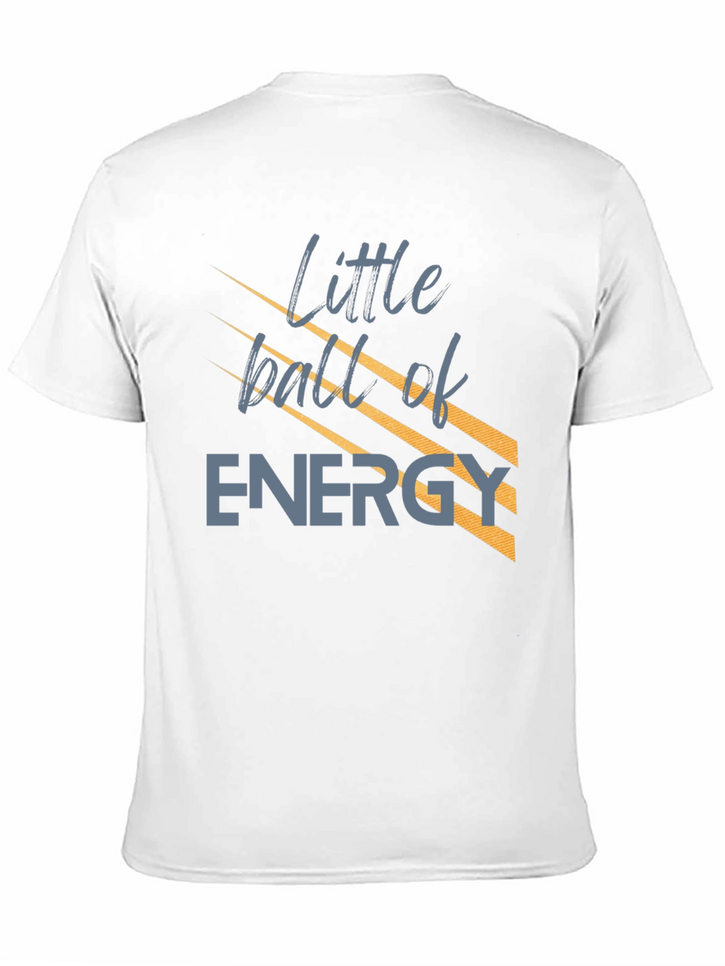 Little Ball of Energy T-Shirt - Black Graphic Tee