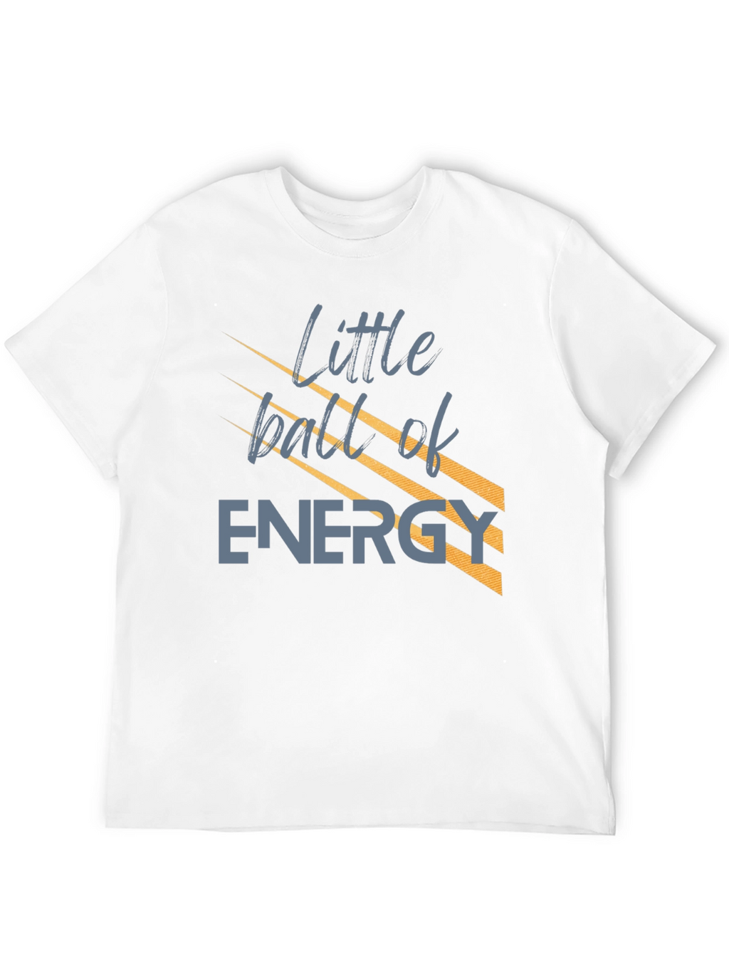 Little Ball of Energy T-Shirt - Black Graphic Tee