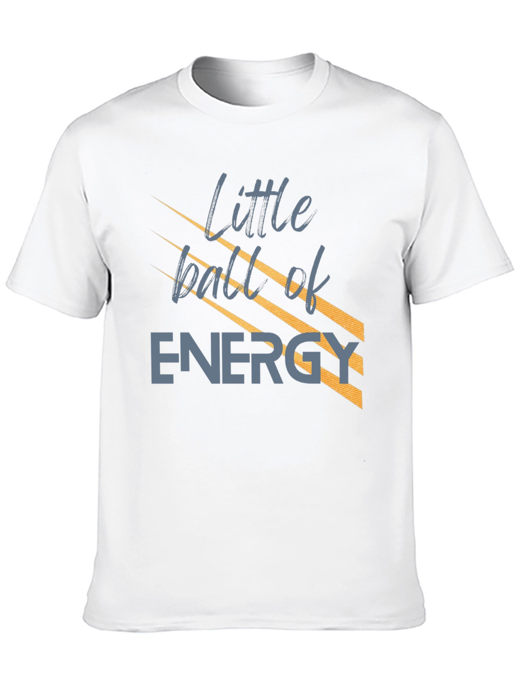 Little Ball of Energy T-Shirt - Black Graphic Tee
