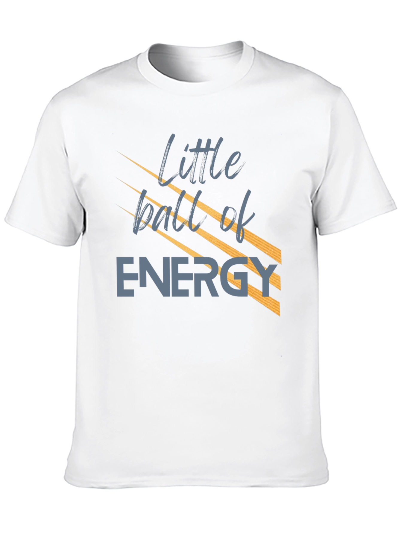 Little Ball of Energy T-Shirt - Black Graphic Tee