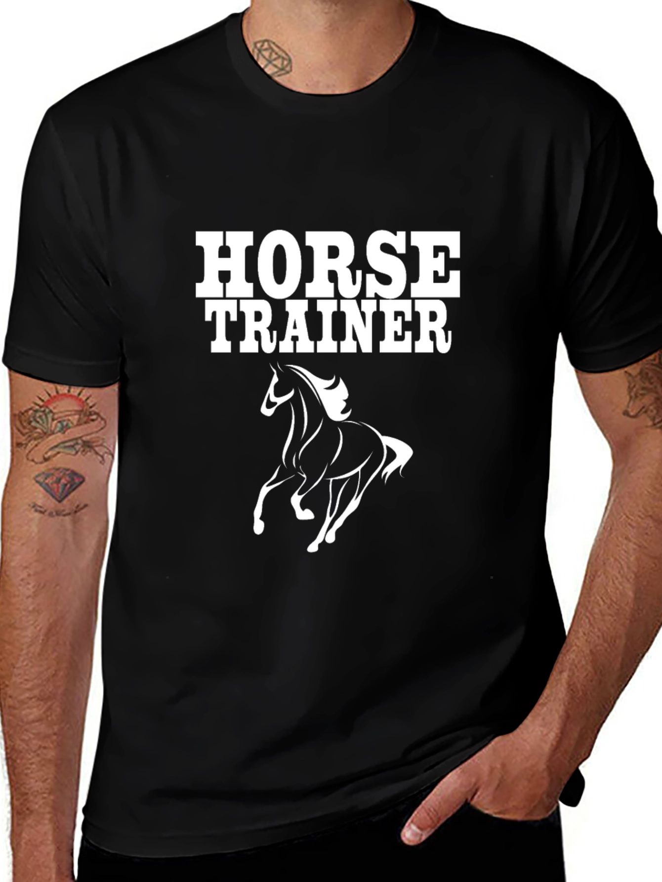 Horse Trainer Graphic T-Shirt