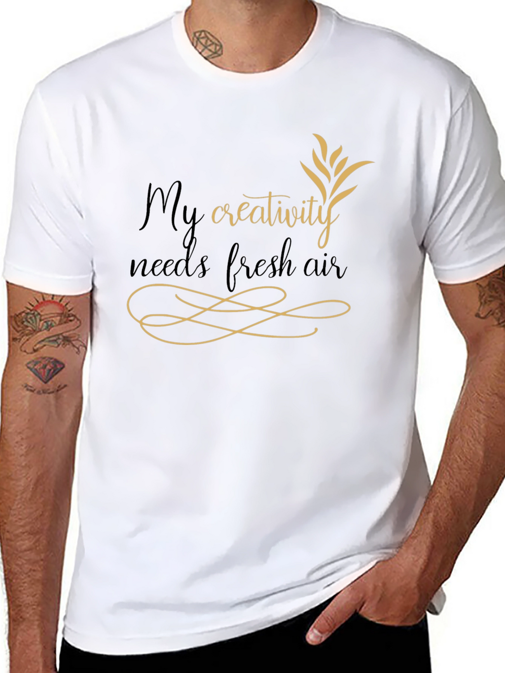 Creative Needs T-Shirt: Fresh Air Design