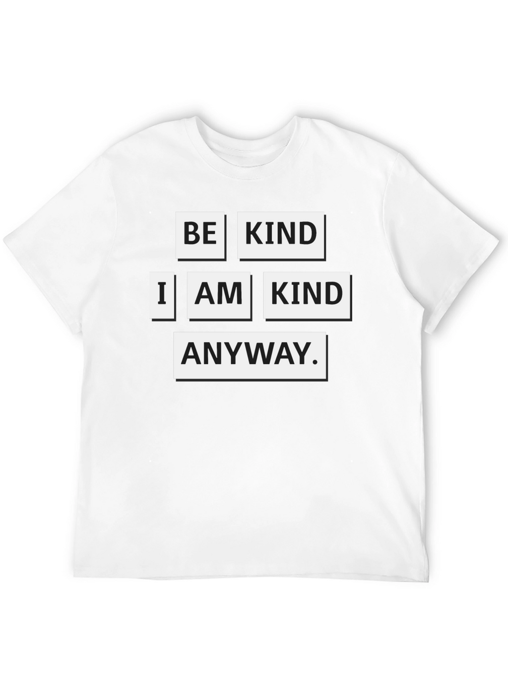 Be Kind T-Shirt - Stylish & Positive Message Tee