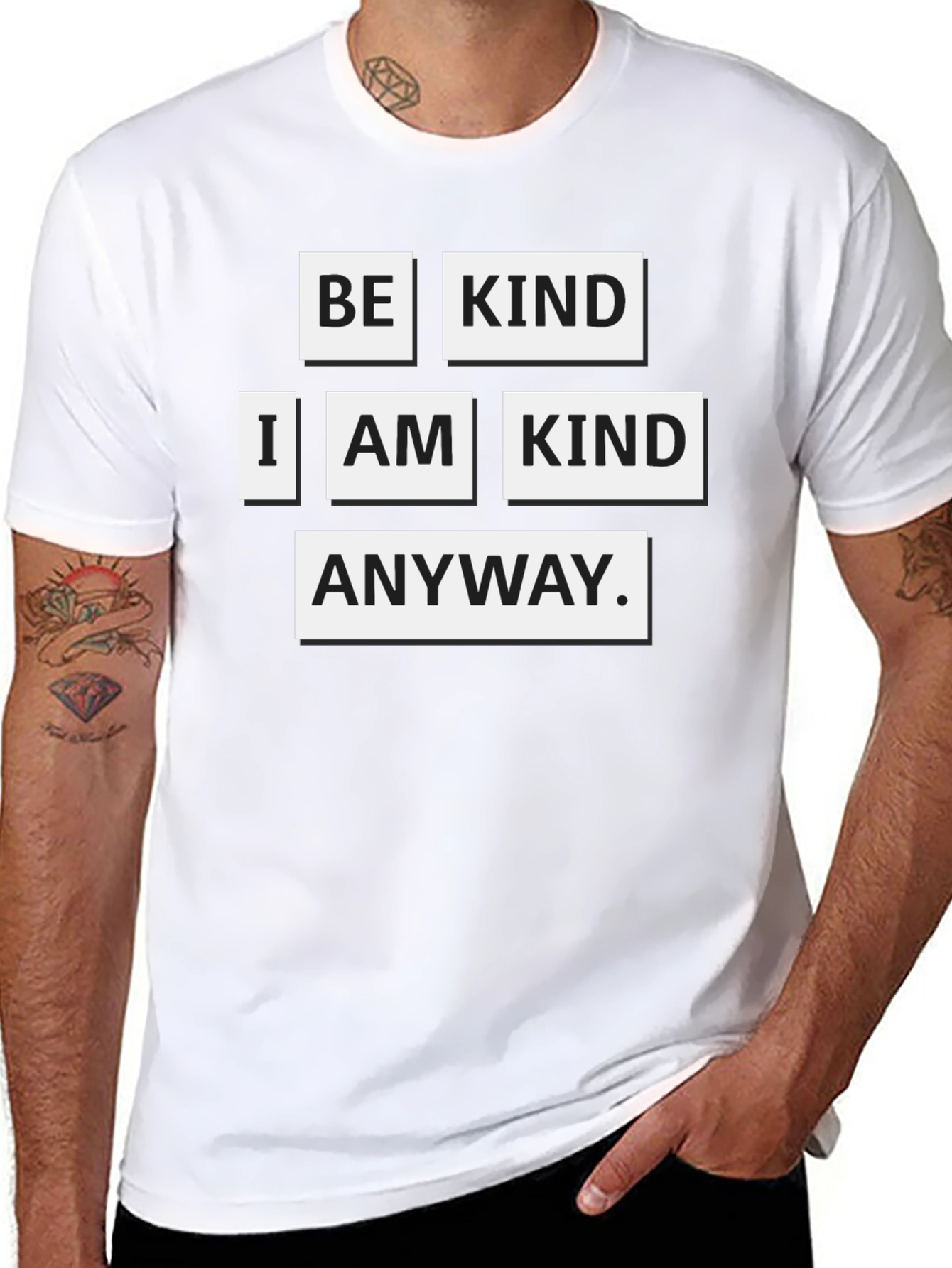 Be Kind T-Shirt - Stylish & Positive Message Tee