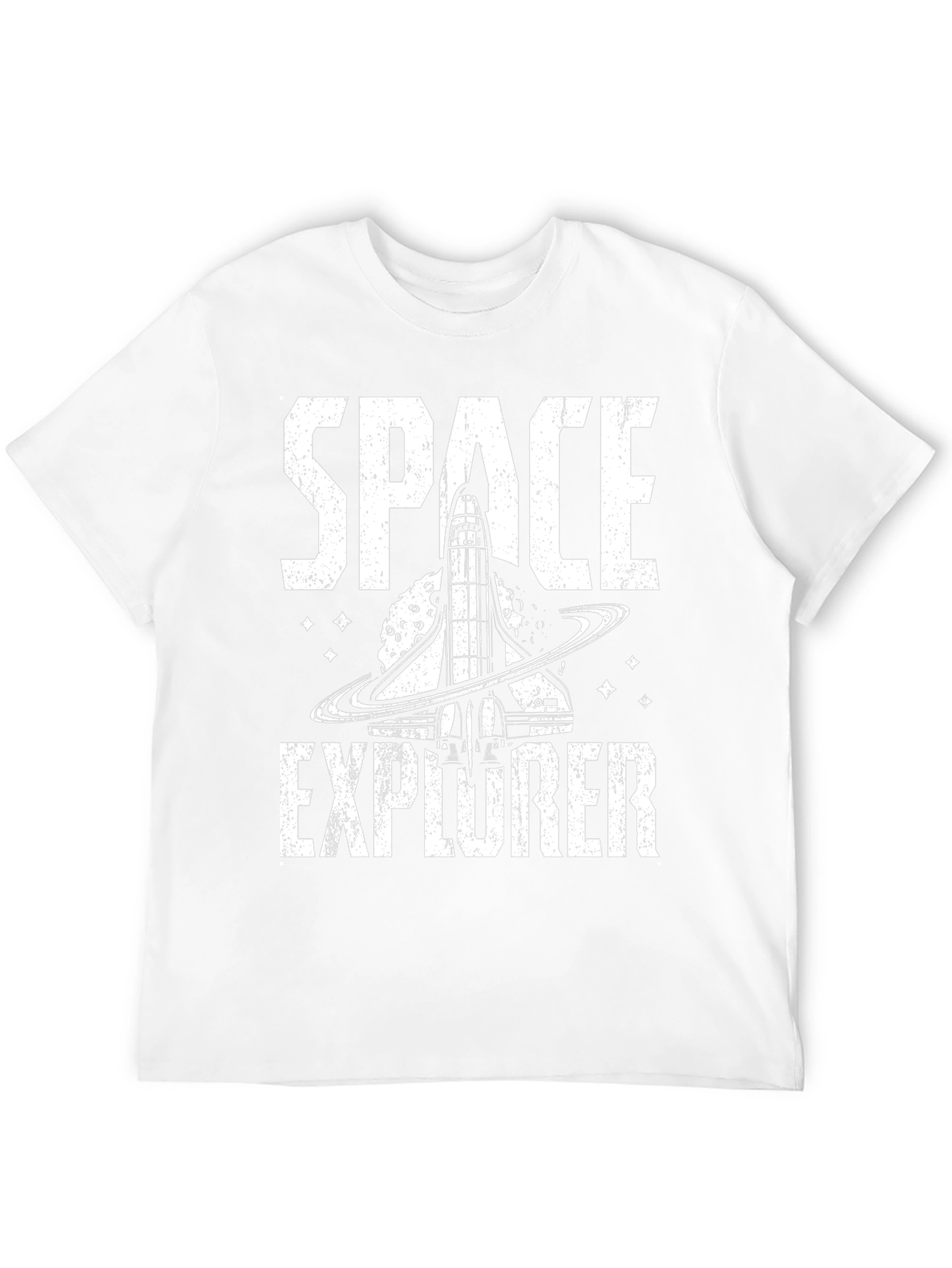 Space Explorer Graphic Tee - Black