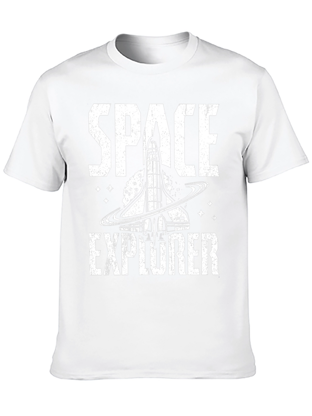 Space Explorer Graphic Tee - Black