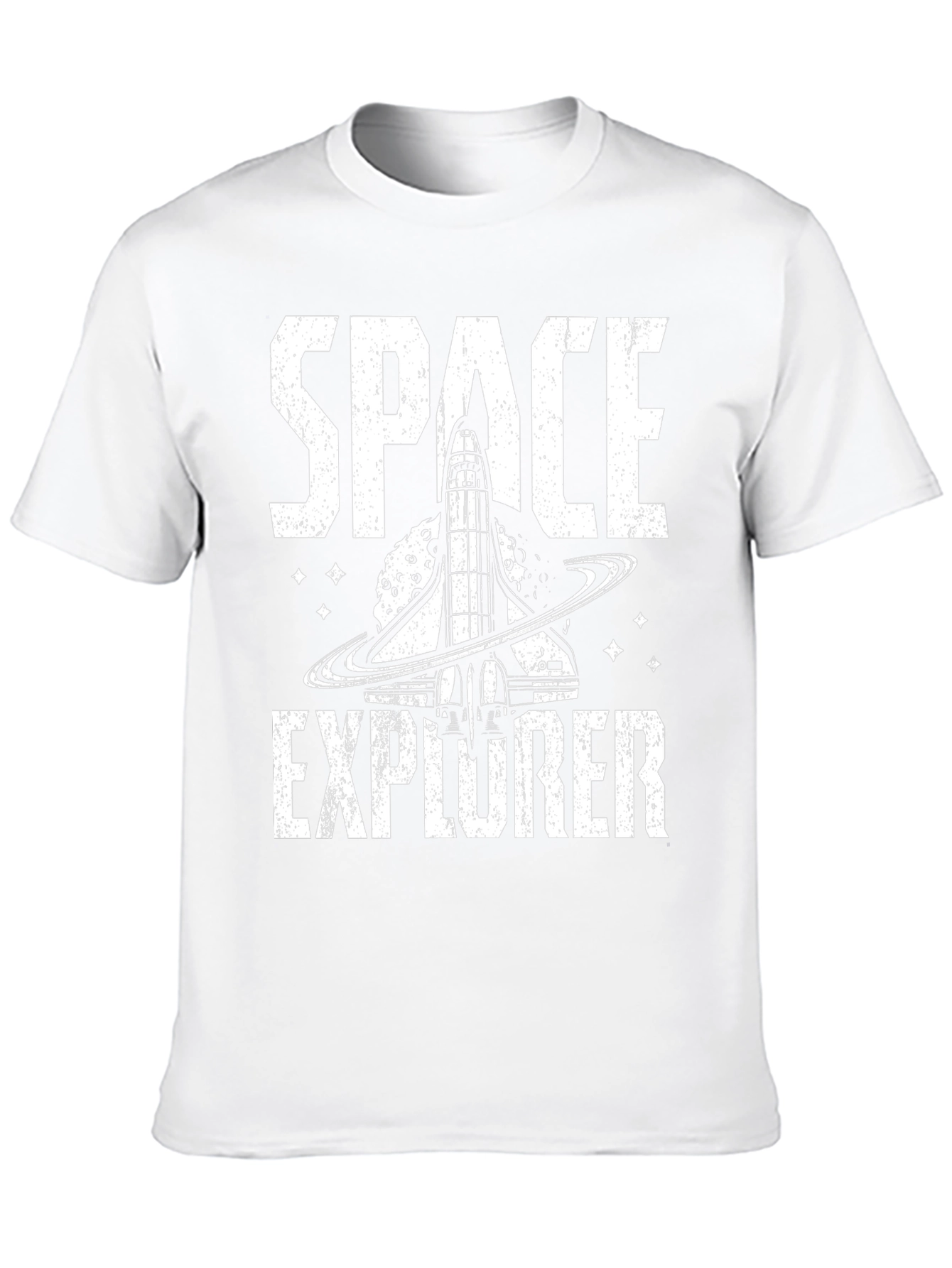 Space Explorer Graphic Tee - Black